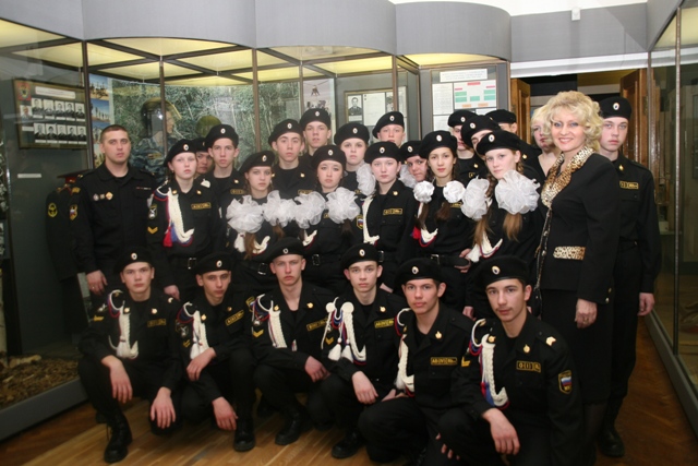 О поездке кадетов в  Москву
